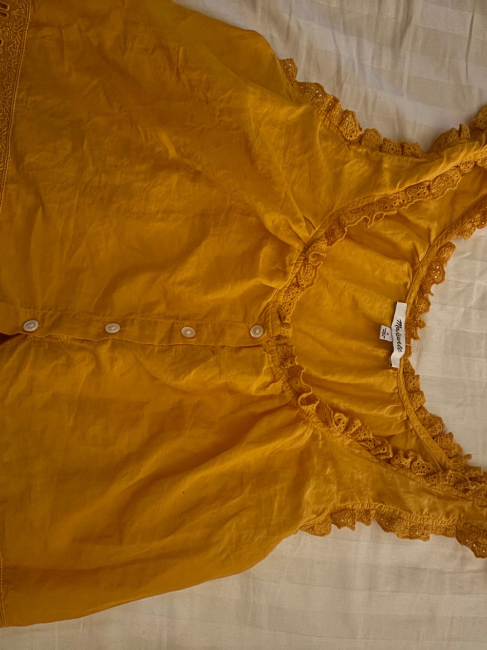 Madewell linen top